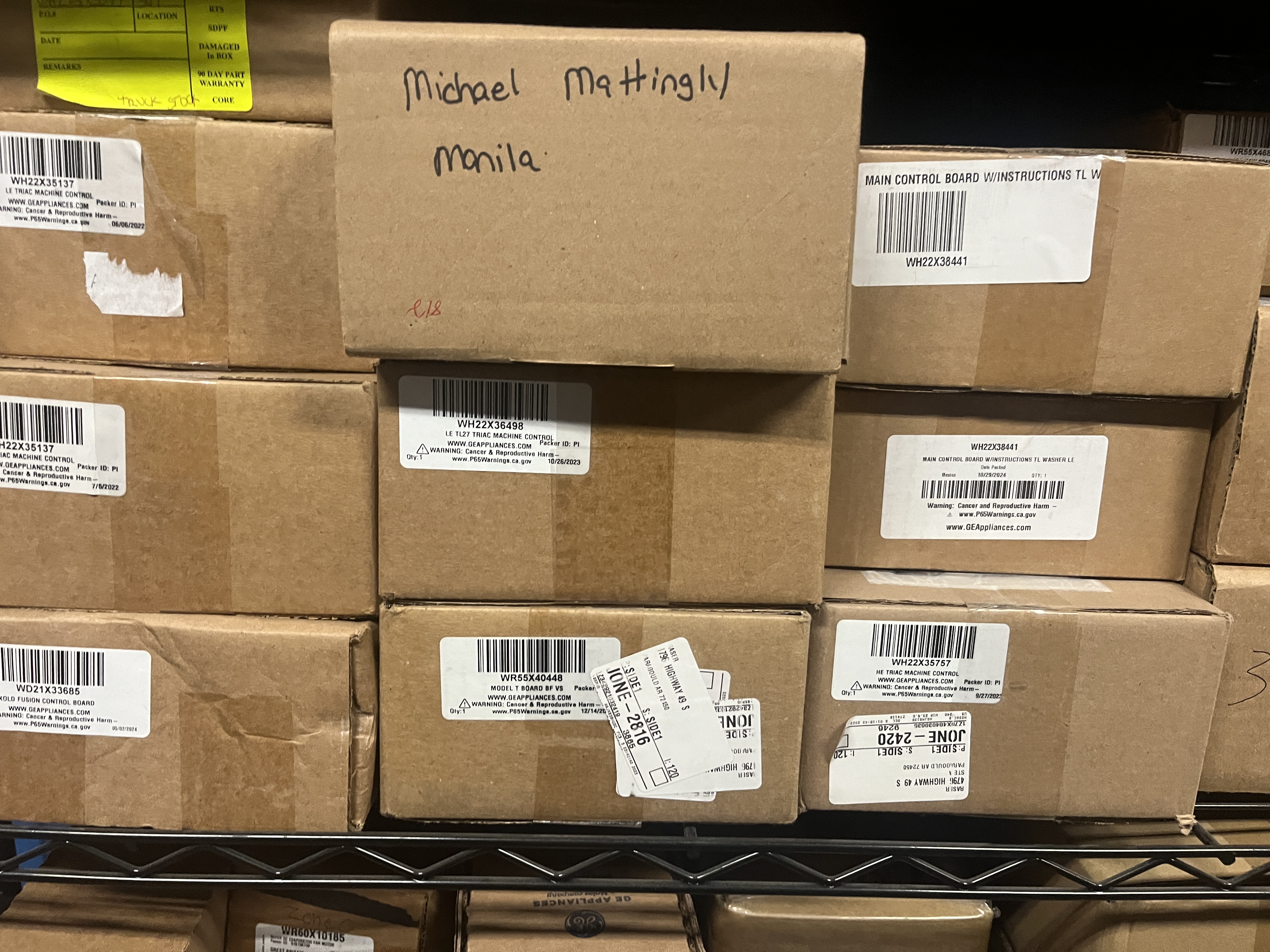 Appliance & Small Engine Parts Sellout Image