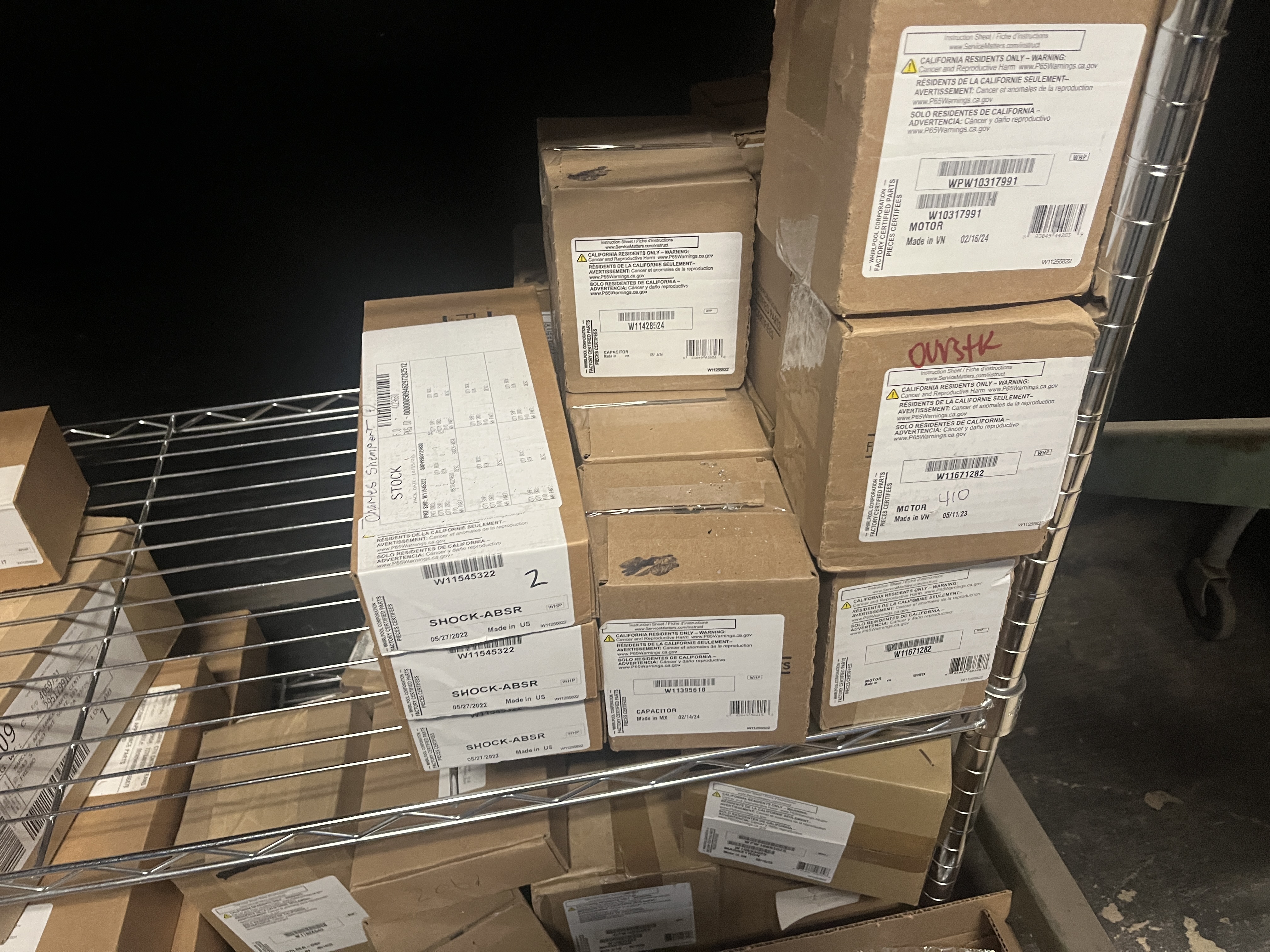 Appliance & Small Engine Parts Sellout Image