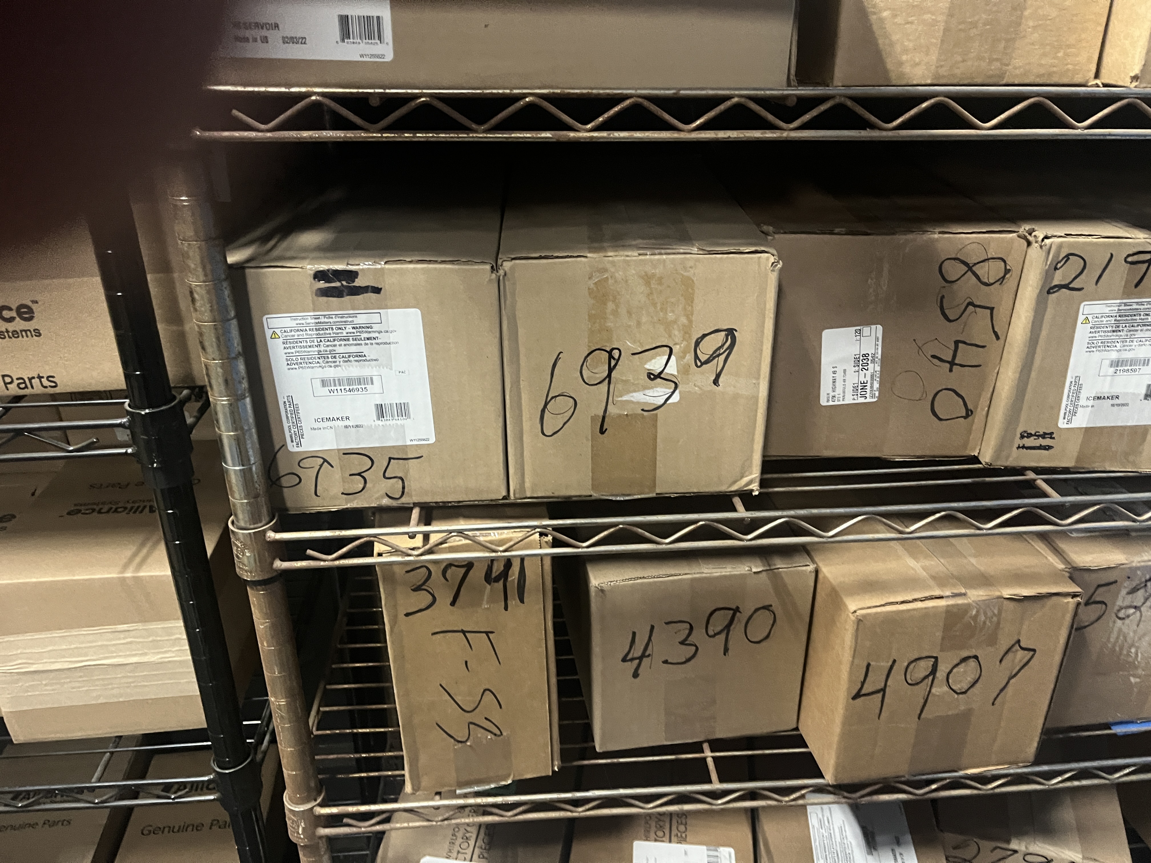 Appliance & Small Engine Parts Sellout Image